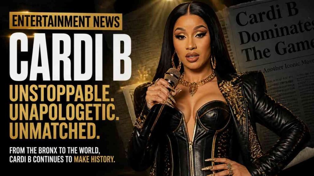 cardi b message for trump