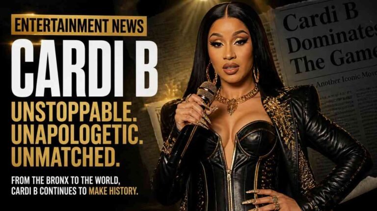 cardi b message for trump