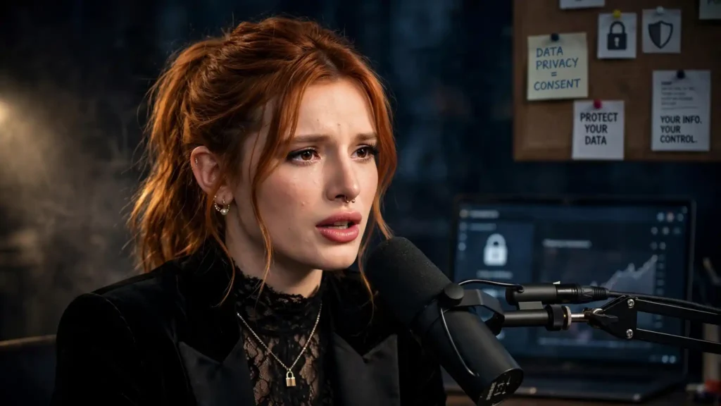 bella thorne in tears
