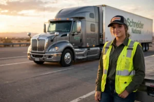 TikTok trucker Ally