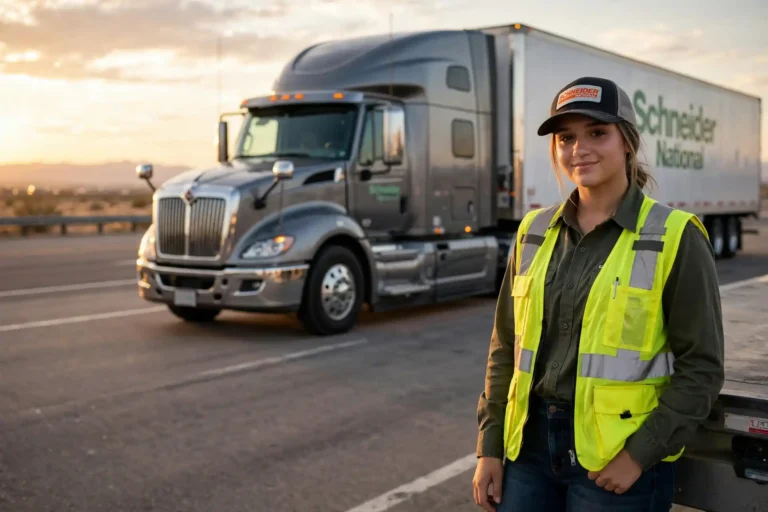 TikTok trucker Ally