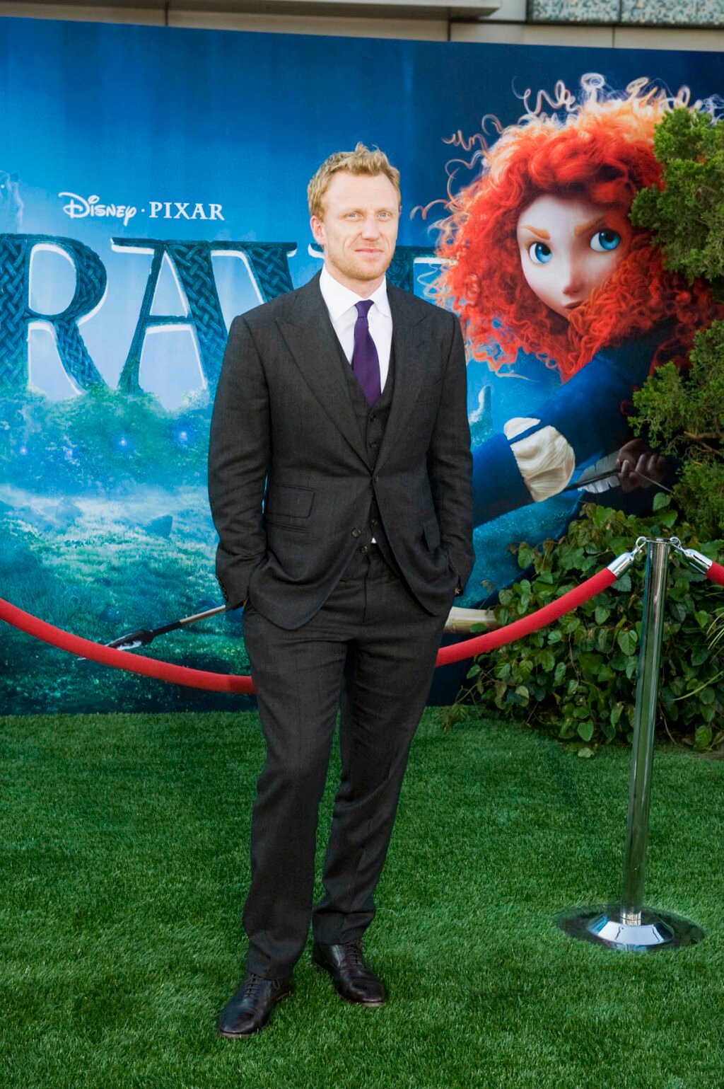 Kevin McKidd, who plays Owen Hunt on Grey's Anatomy, at the Brave premiere