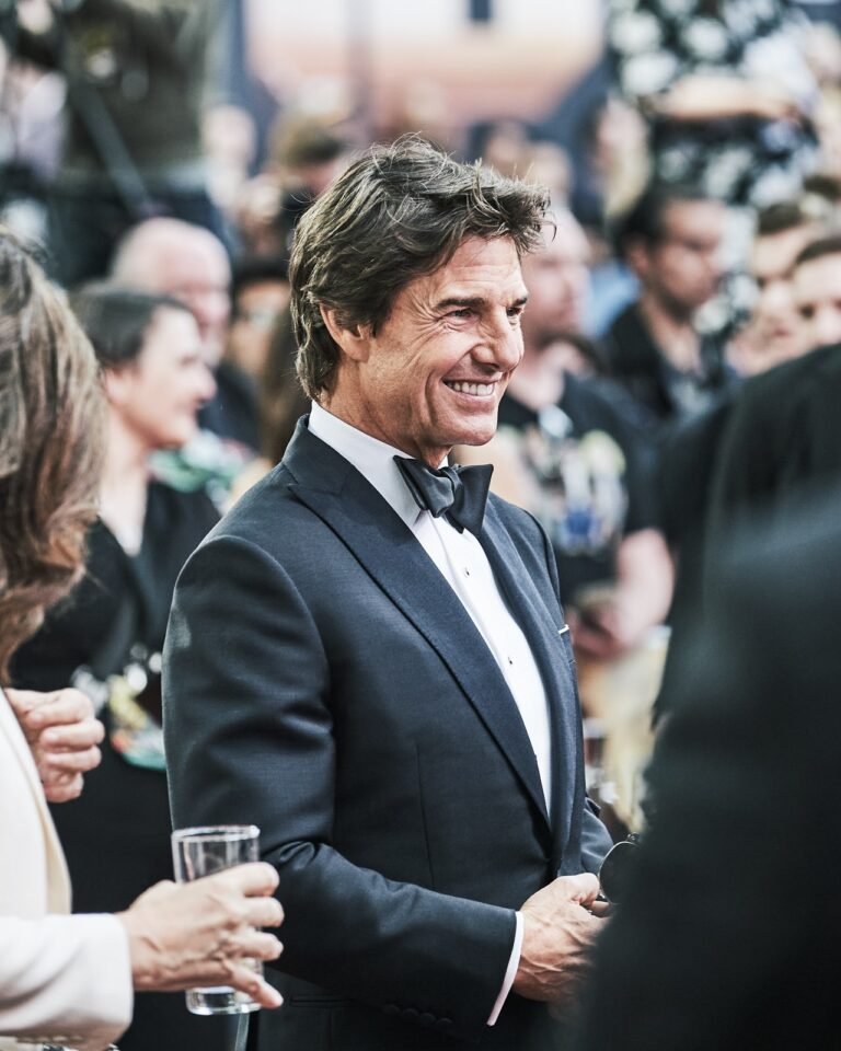 Tom Cruise at the Top Gun: Maverick premiere