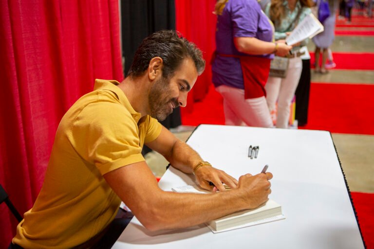 Nyle DiMarco at the National Book Festival 2022