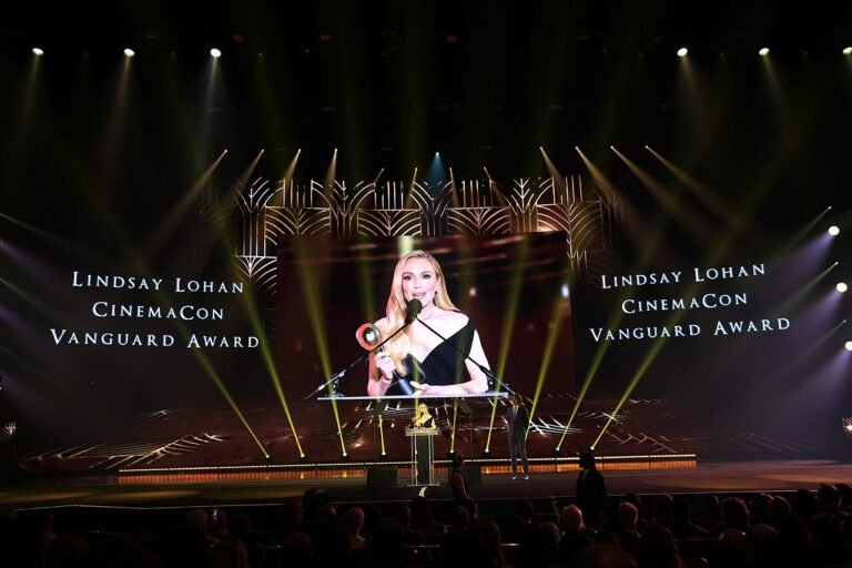 Lindsay Lohan at CinemaCon 2025
