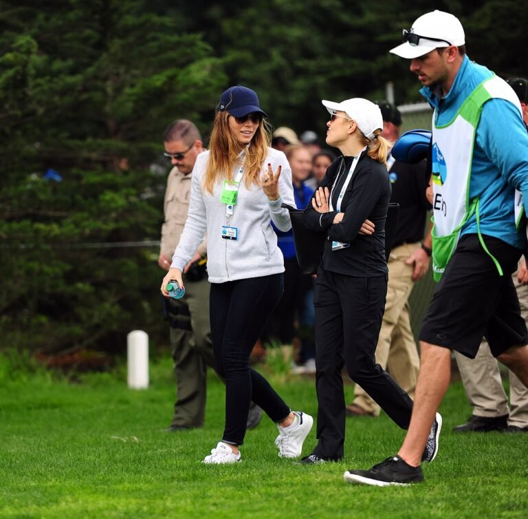 Jessica Biel at the 2016 AT&T Pebble Beach Pro-Am