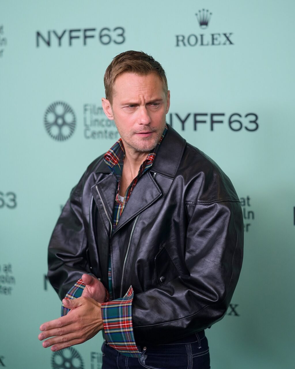 Alexander Skarsgard on the red carpet